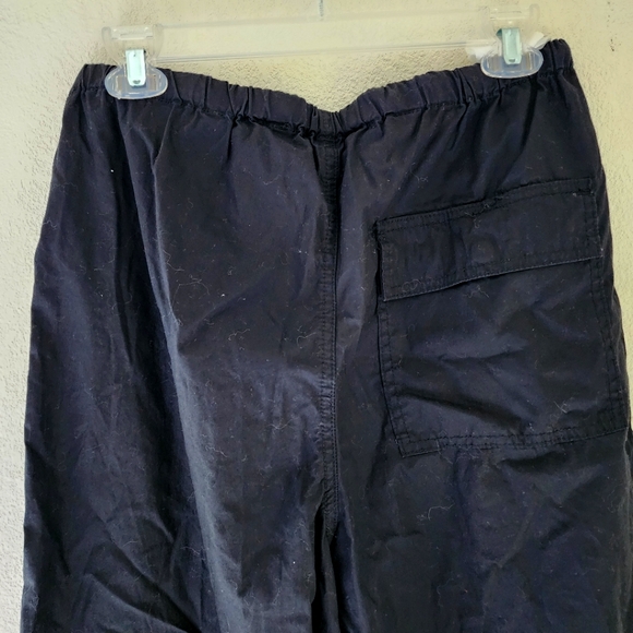Forever 21 Womens Cotton Black Cargo Pants NWT Size Medium - Picture 5 of 8